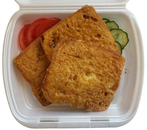 Bundáskenyér zöldfűszeres tejföllel