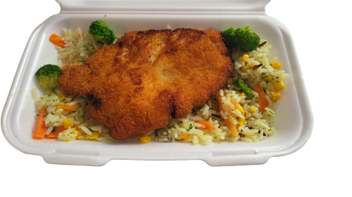 Cordon bleu - sajttal sonkával töltött csirkemell