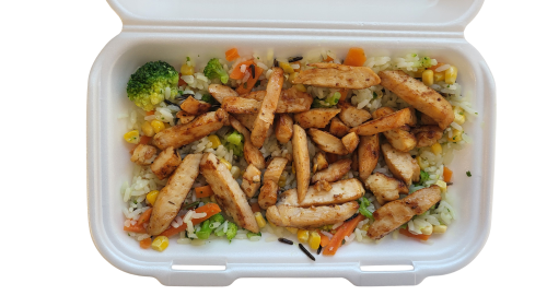 Fűszeres roston sült csirkemell