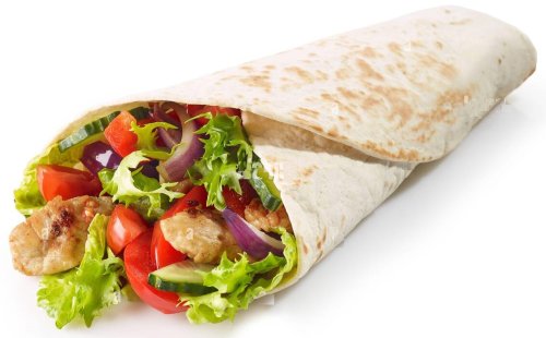 Tortilla - Roston sült csirkemelles